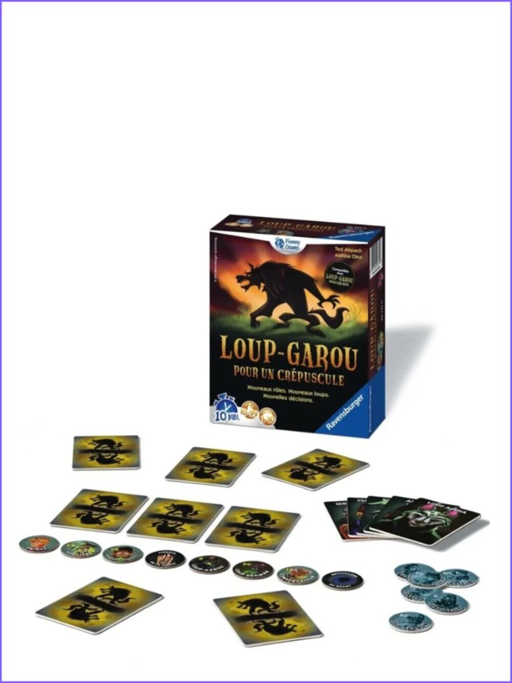 Loup-Garou Pour un Crepuscule Ravenburger Game New In Box